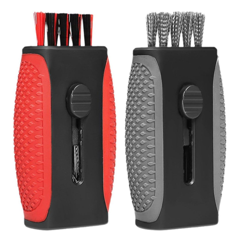Golf Equipment Discount - Golf Club Cleaning Brush with Dual-Head