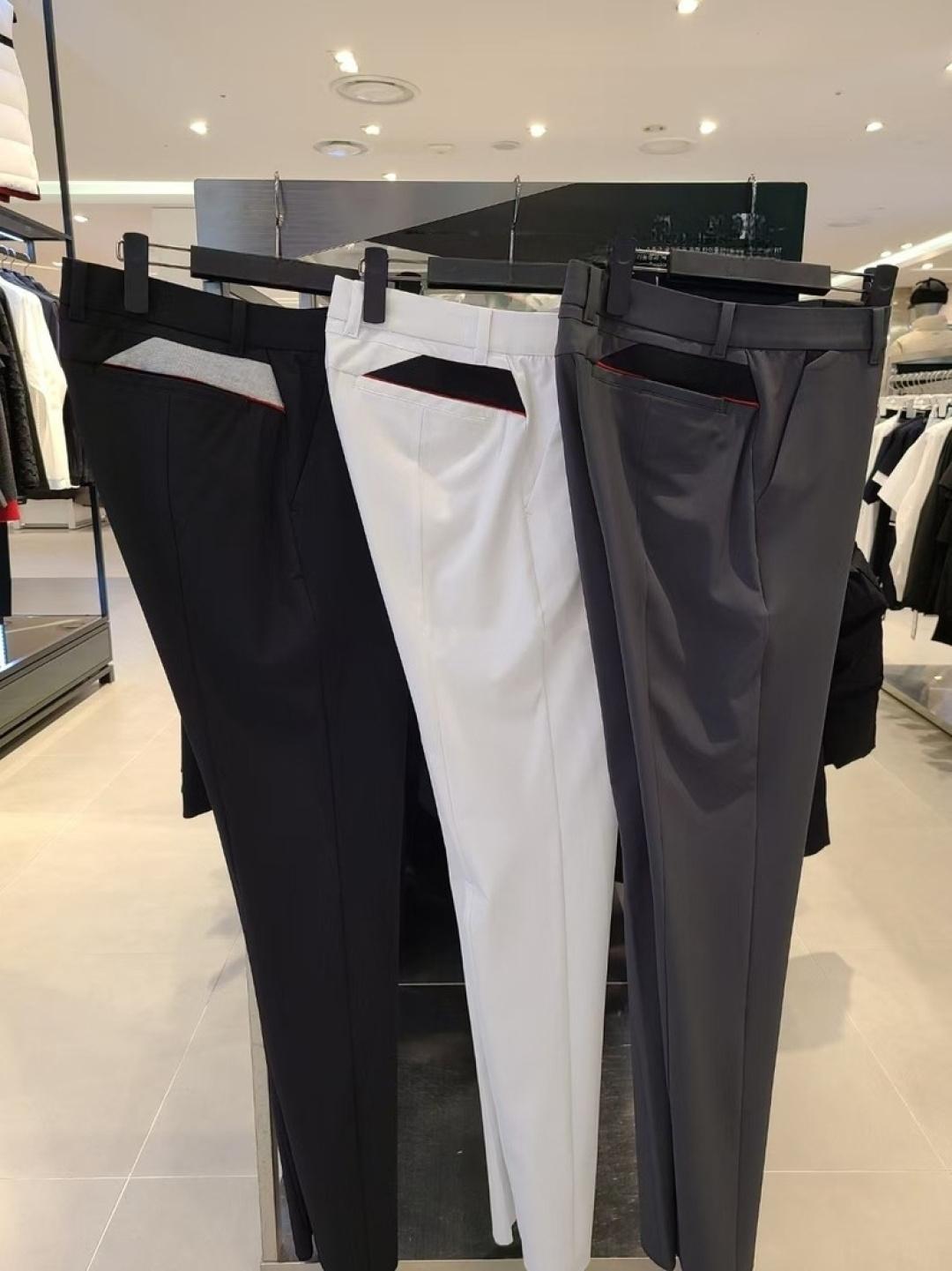 Golf Equipment Discount - Male Golf Straight‑Leg Long Pants Simple