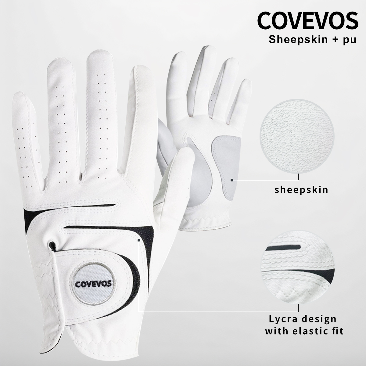 1 Piece High-Quality PU + Prem - Golf Glove Cadet ulasan dan harga