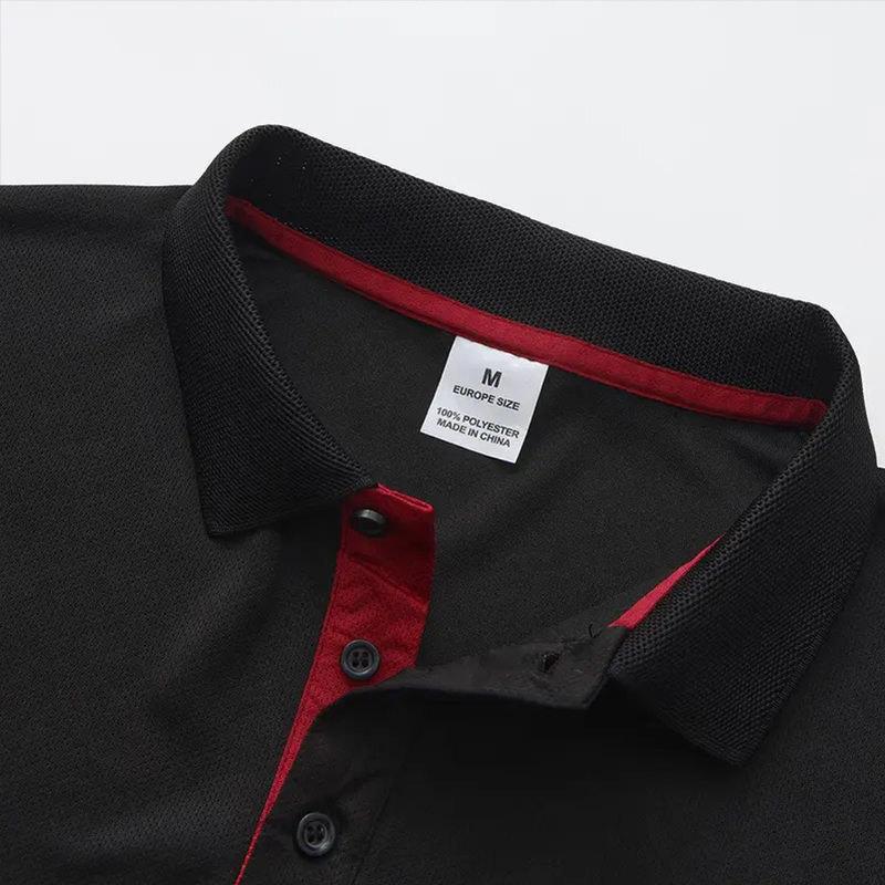 Men's Long Sleeve Polo Shirt Q - Golf Equipment Discount ulasan dan harga