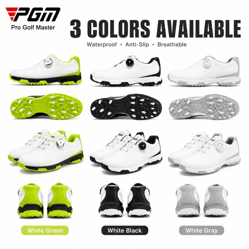 PGM Men Golf Shoes Waterproof  - Golf Equipment Brands ulasan dan harga